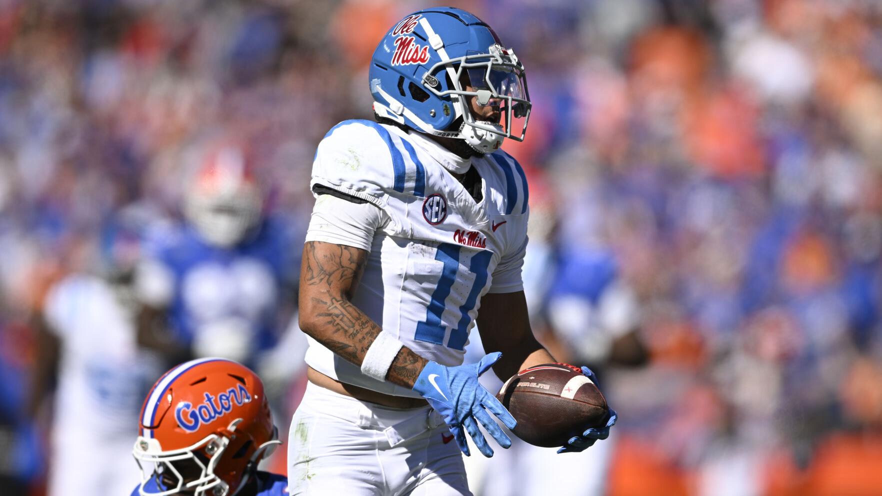 Ole Miss falls to No. 14 in CFP rankings